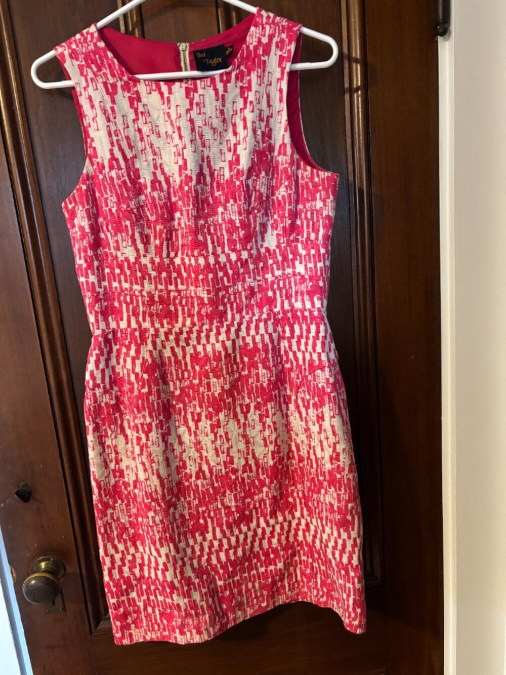Just Taylor Pink Pattern Dress